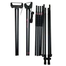 Mjoelner Fenris I, 4legs shooting stick black alu. traveler 1