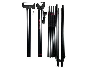 Mjoelner Fenris I, 4legs shooting stick black alu. traveler 1