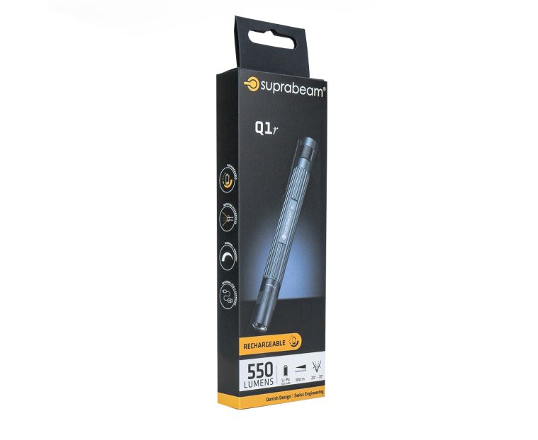 Q1r – Li-Po 720 mAh USB-C dimmable turn hyperfocus L:141 mm 5