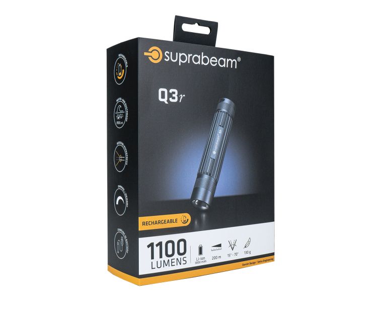 Q3r – Li-Ion 18650/3000 mAh USB-C turn hyperfocus IP68 dim L:127 4