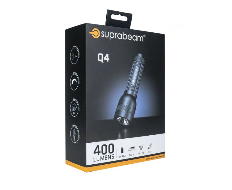 Q4 – 3×AAA incl., slide hyperfocus dimmable L:129 mm 4