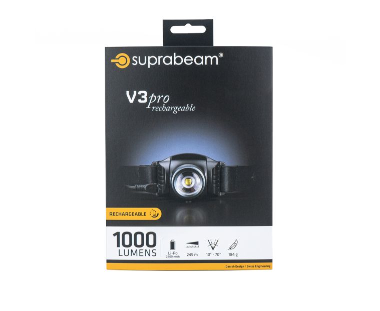 V3pro rechargeable – Li-Po 2800 mAh USB-C dim slide 6